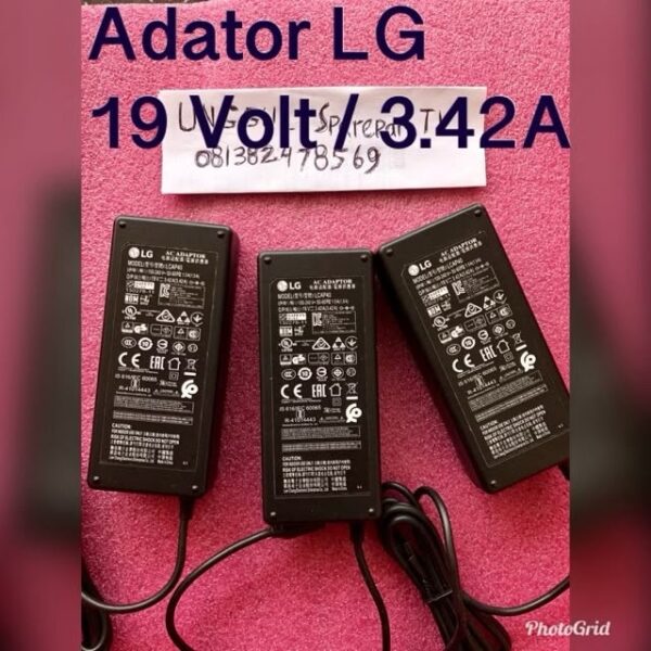 Adaptor LG 19V 3,42A